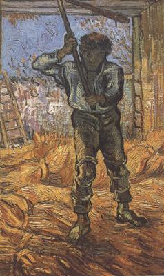Vincent Van Gogh The Thresher (nn04) Norge oil painting art